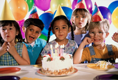 Birthday party celebration at ENA Gymnastics