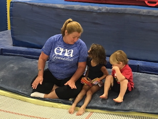 Junior Gymnastics class at ENA