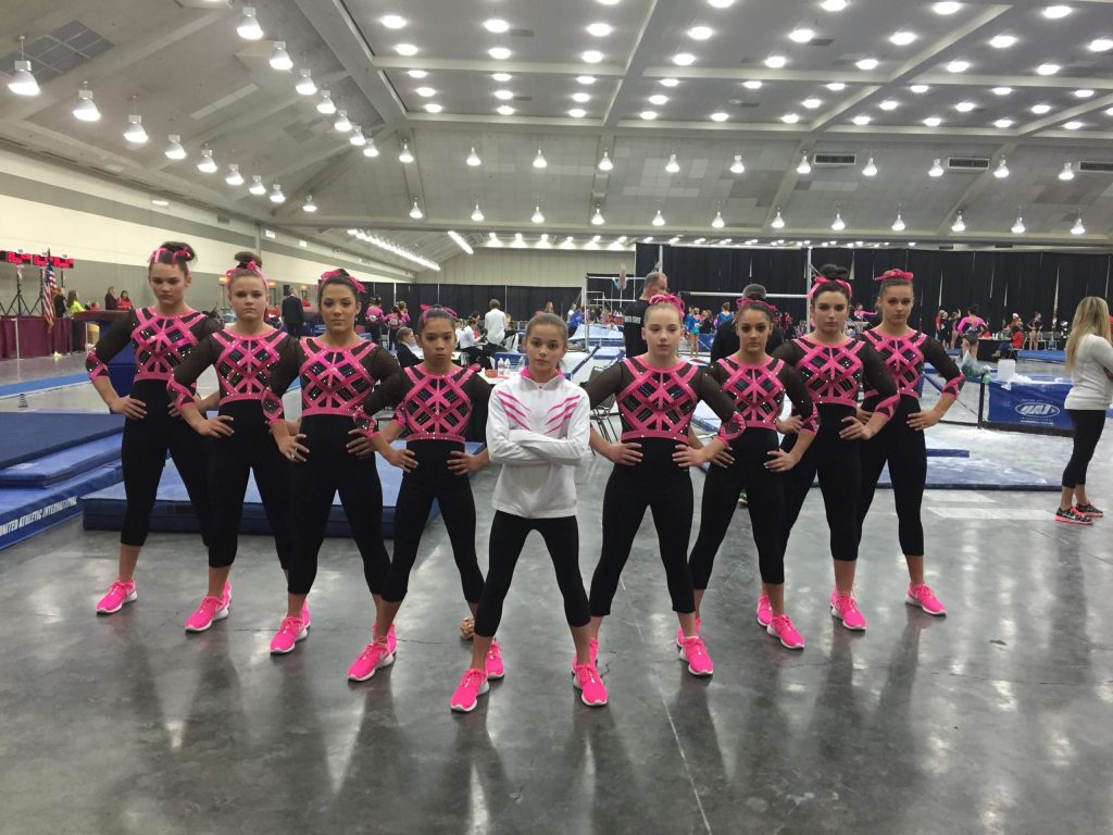 ENA USAG Developmental Program gymnastics team